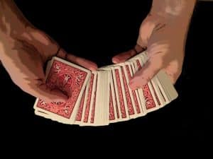 magic tricks hand to spread